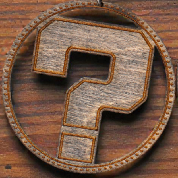 Lazer Eye Studio Wooden Laser Cut Earrings