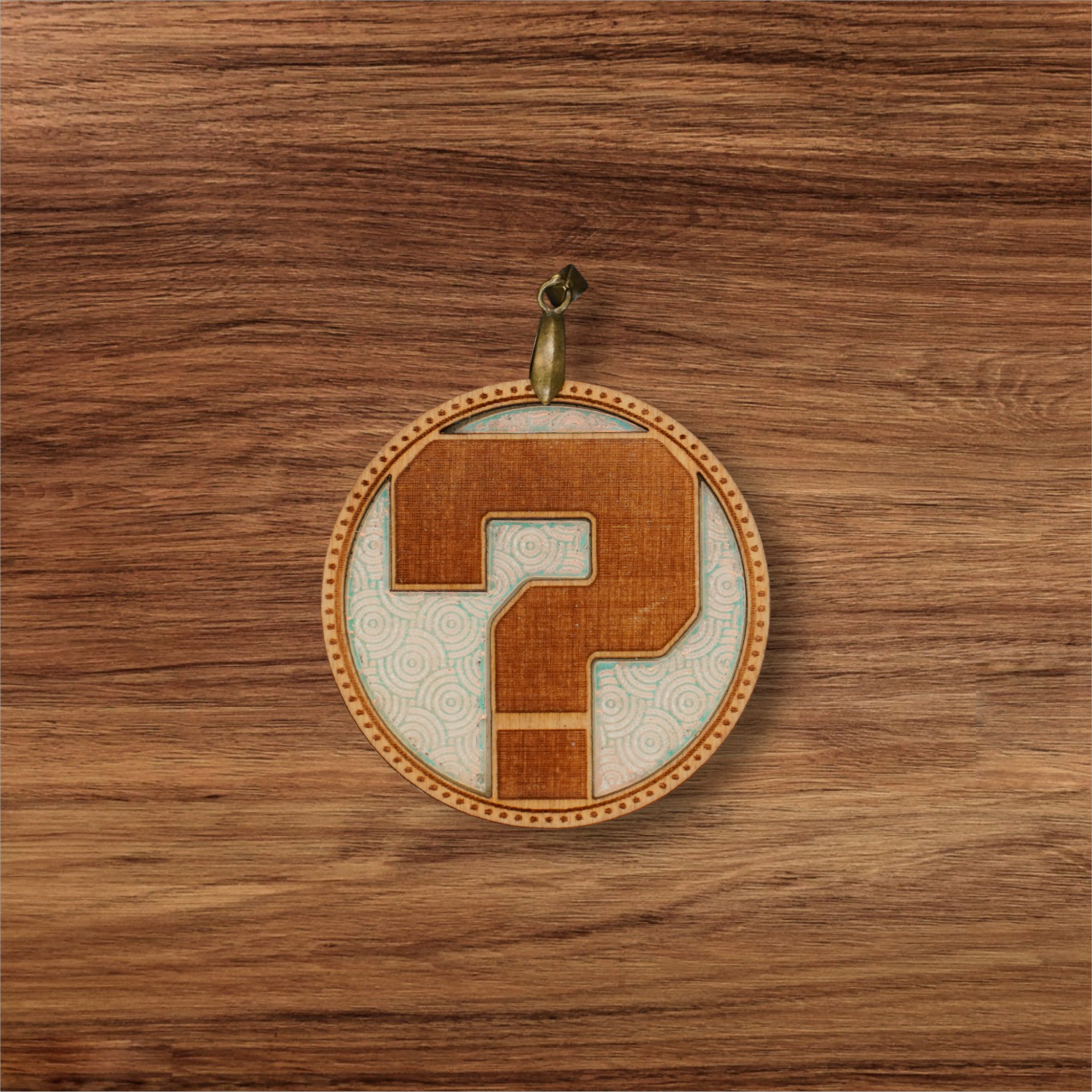 Lazer Eye Studio Question Mark Pendant