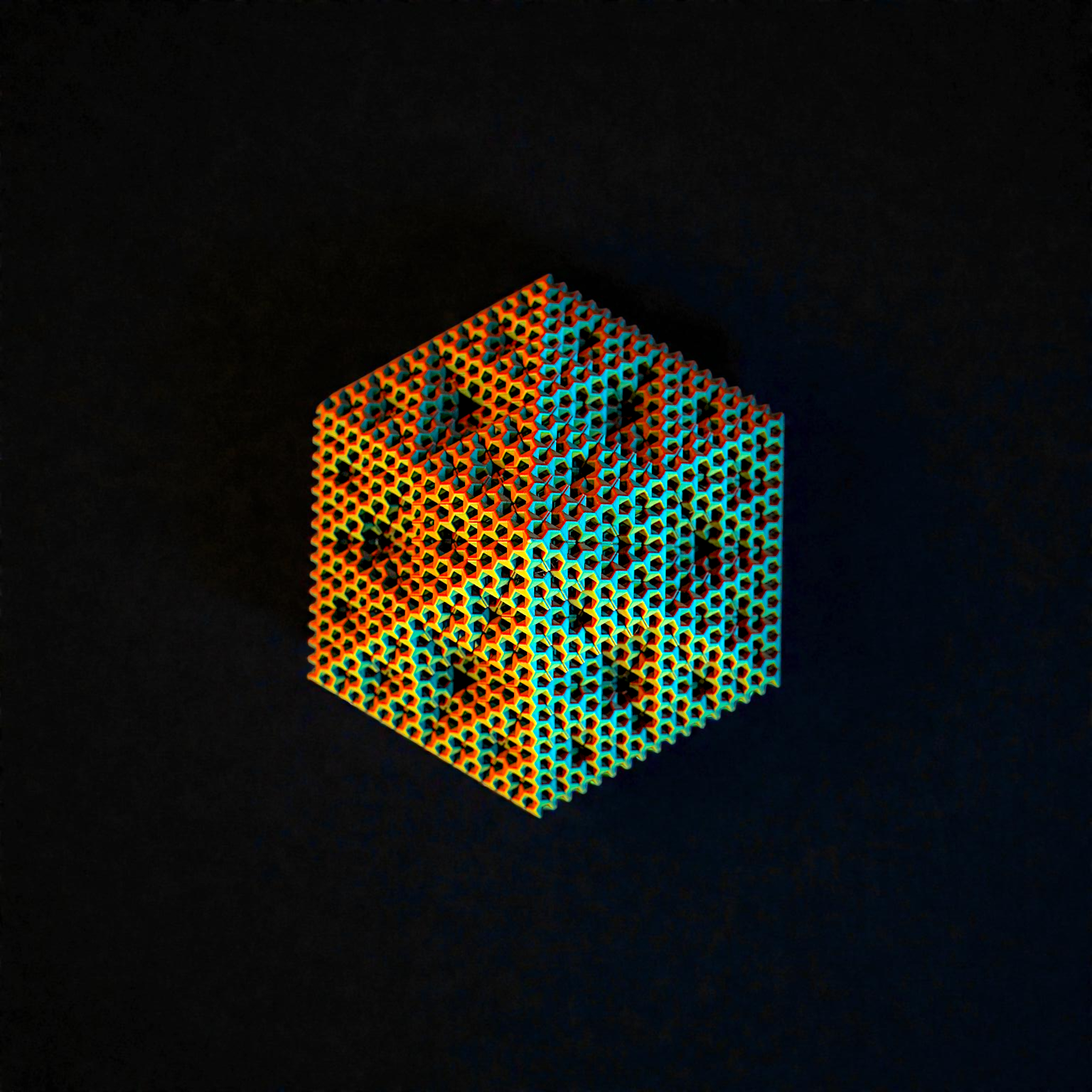 Pentagonal Pyramid - Endless Designs Desktop Sculpture