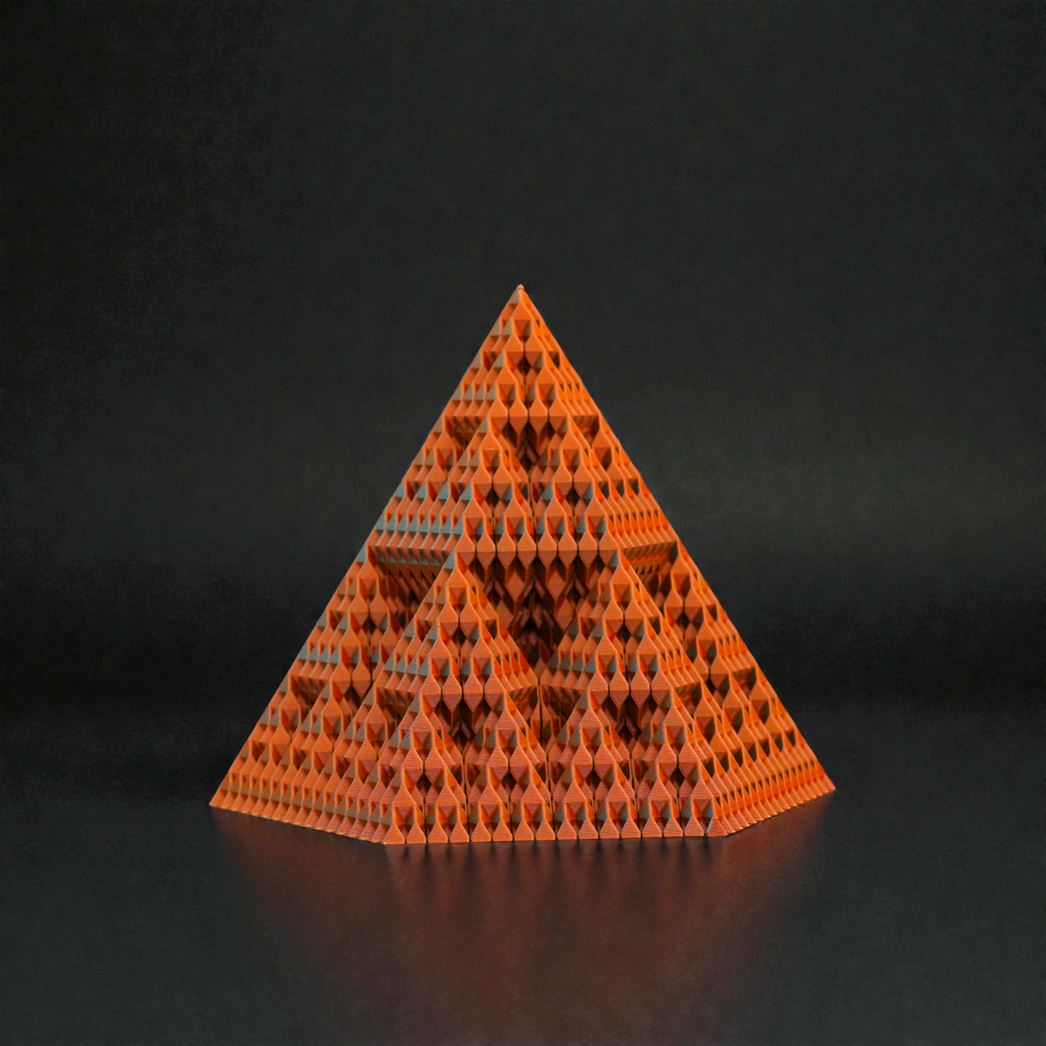 Pentagonal Pyramid - Endless Designs Desktop Sculpture