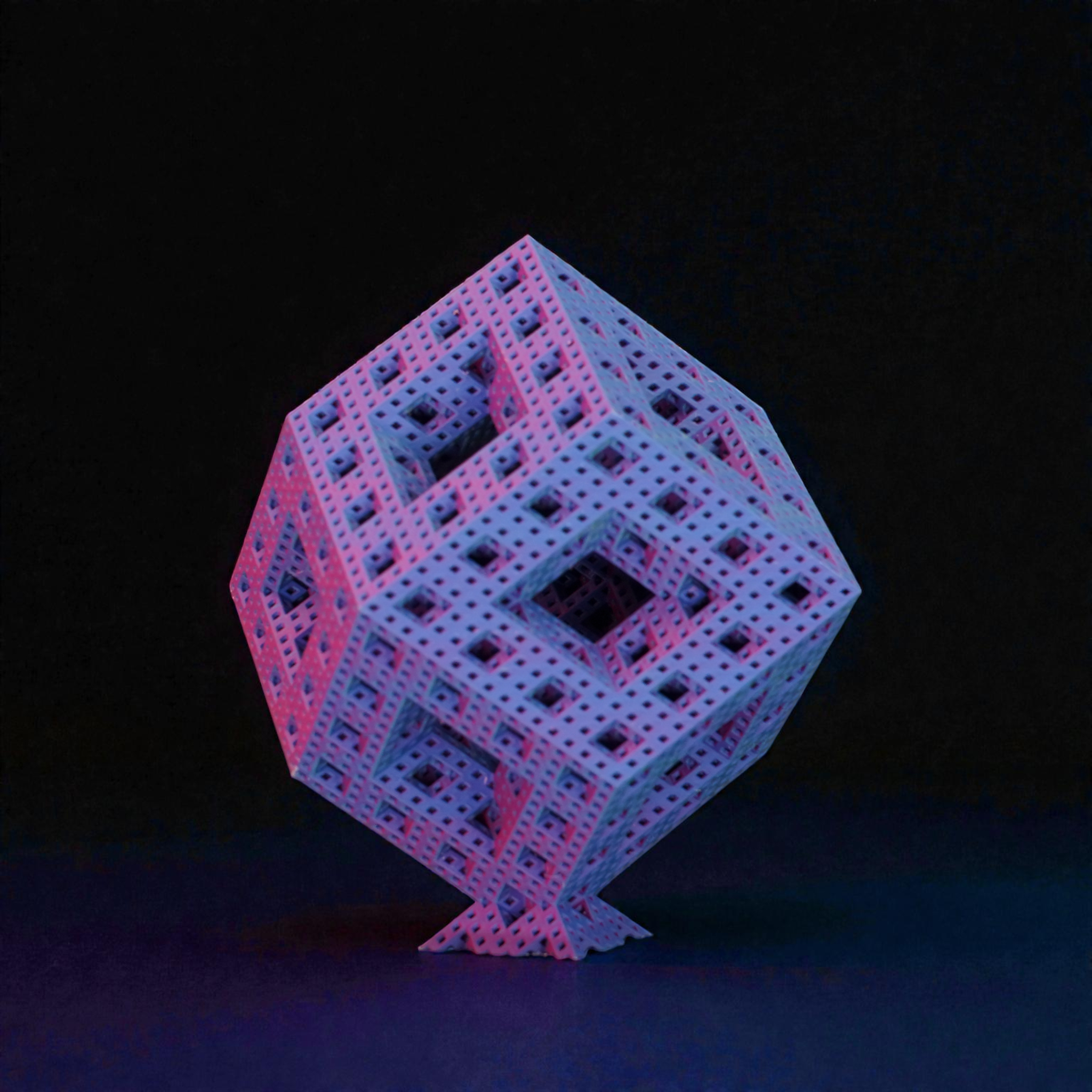 4D Cube - Endless Designs Desktop Sculpture