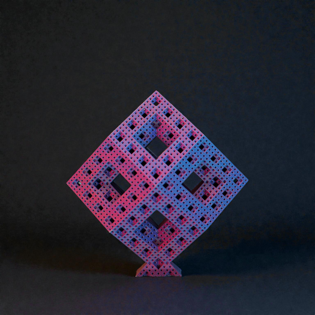 4D Cube - Endless Designs Desktop Sculpture