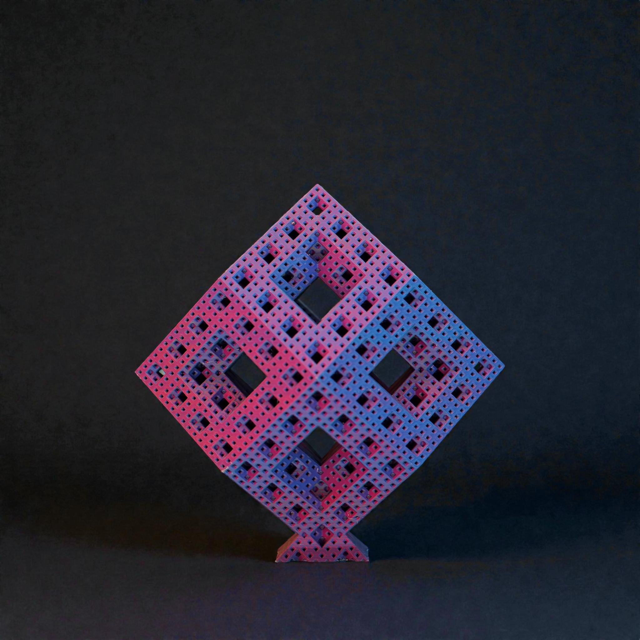 4D Cube - Endless Designs Desktop Sculpture