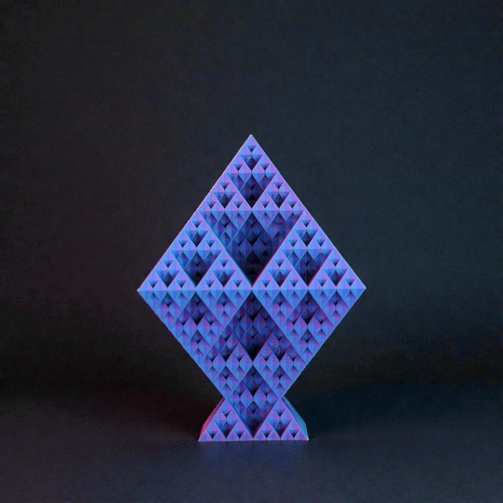 Illusion Cube - Endless Designs Desktop Sculpture