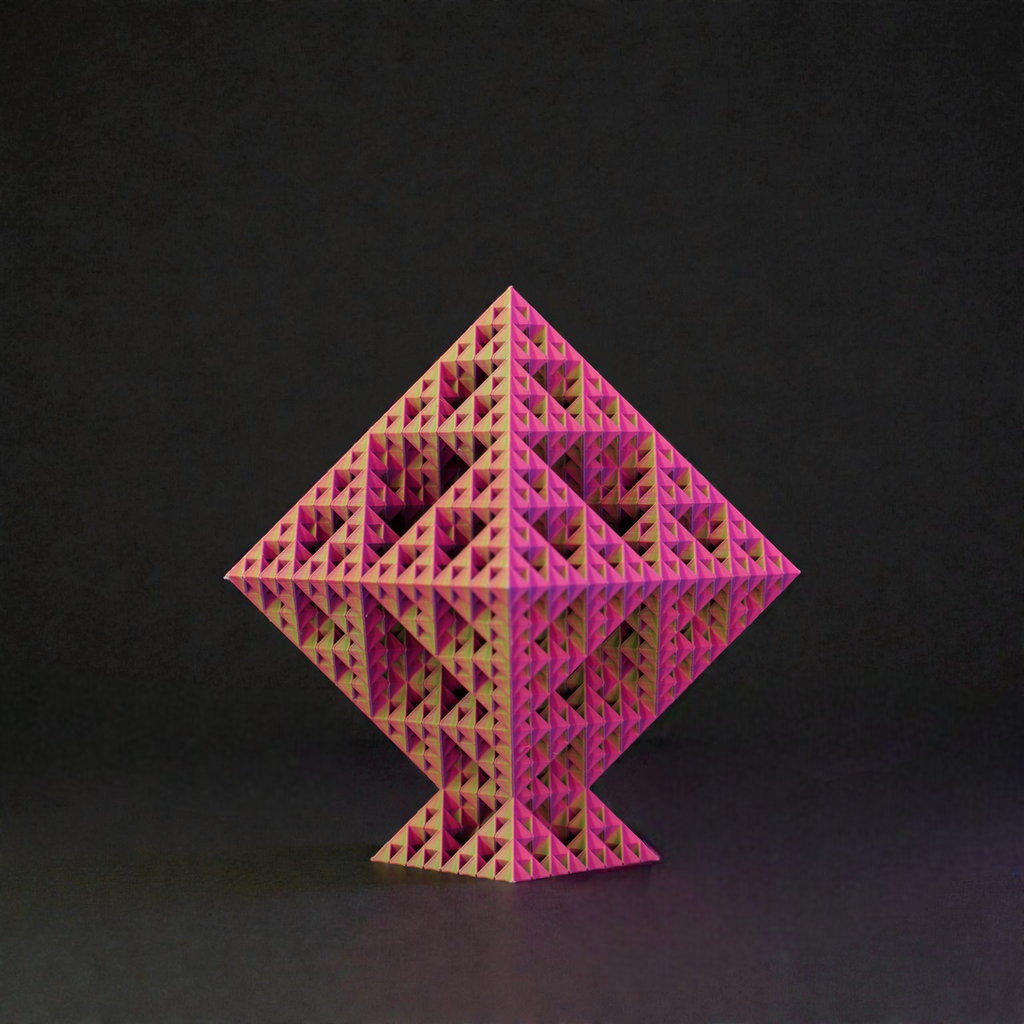 Illusion Cube - Endless Designs Desktop Sculpture