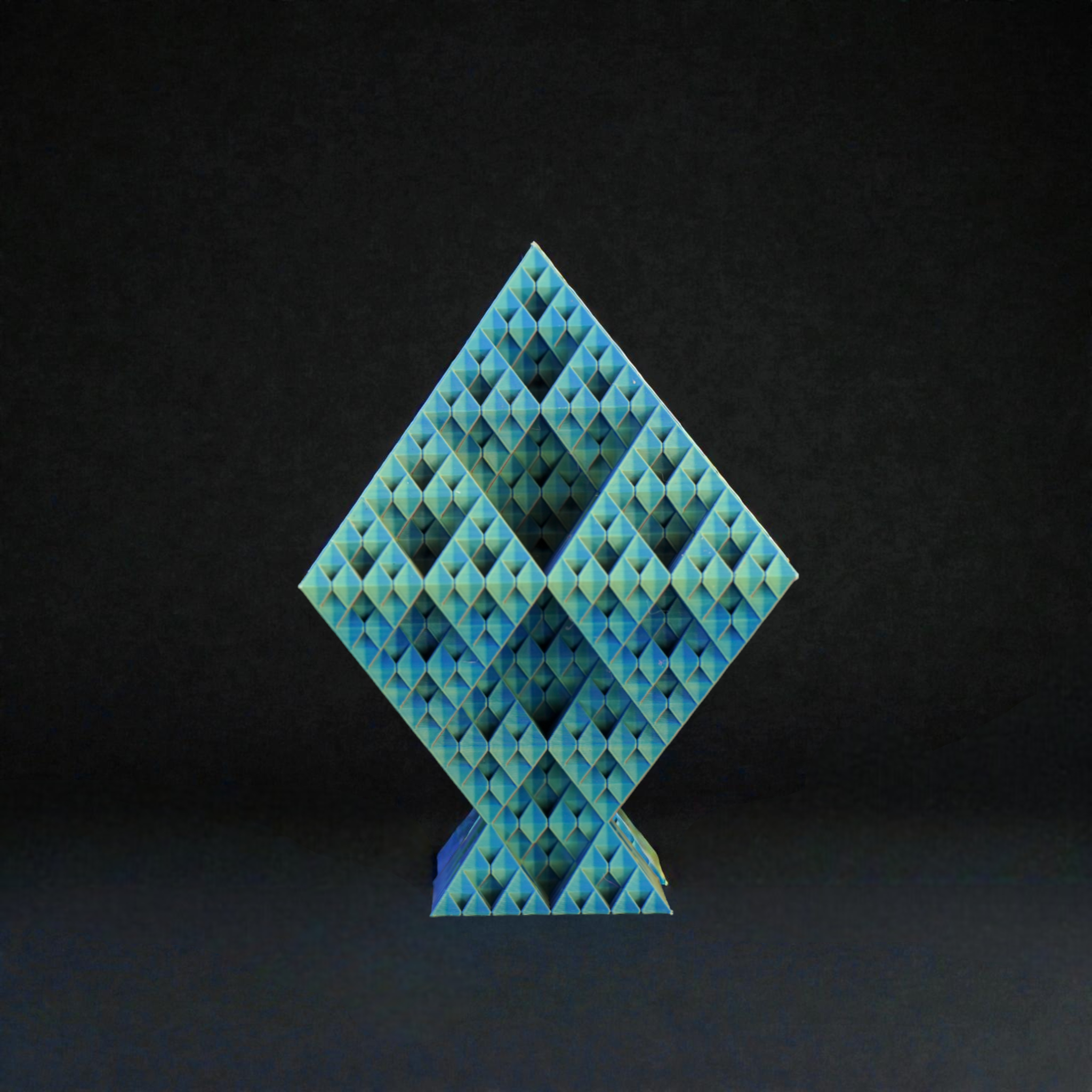 Illusion Cube - Endless Designs Desktop Sculpture
