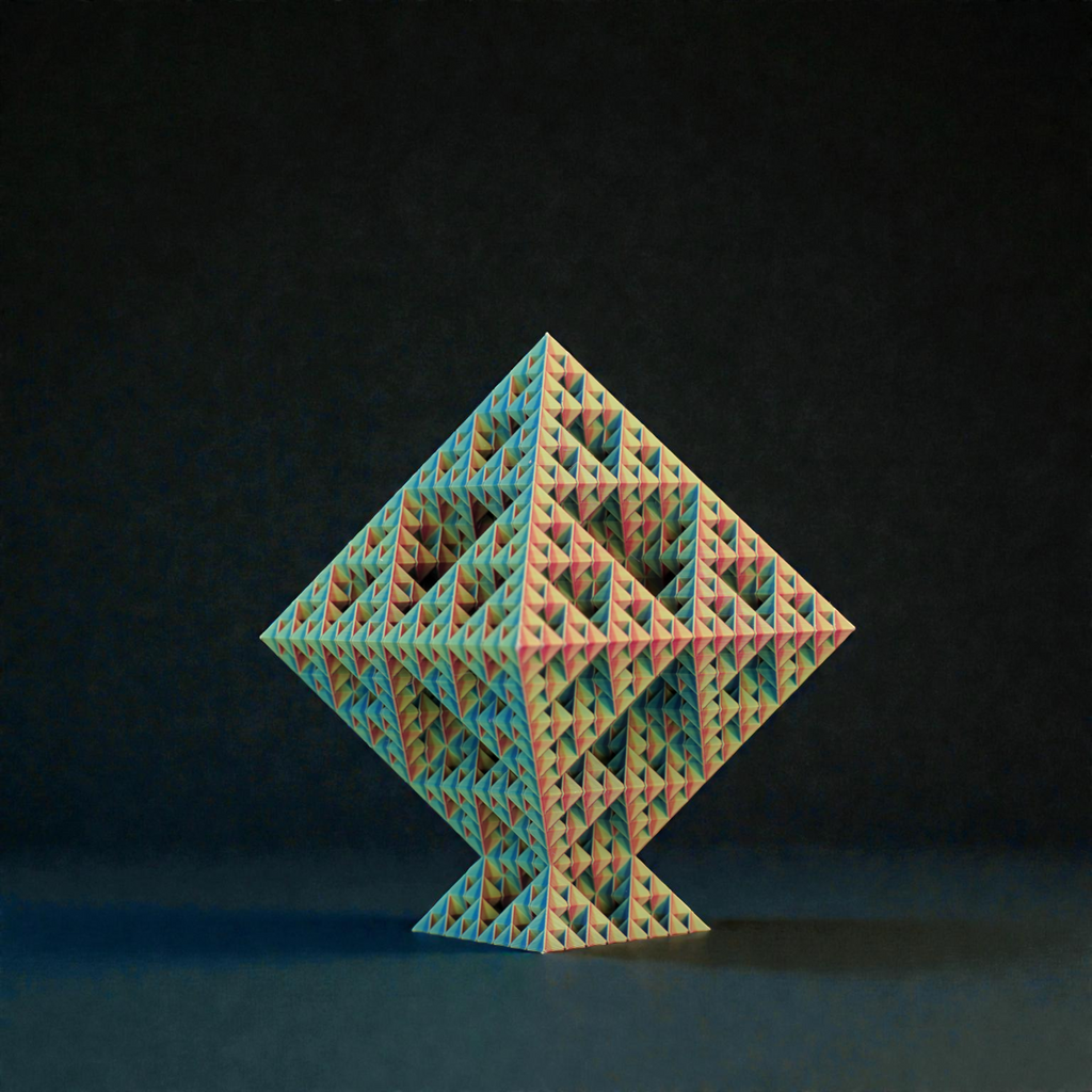 Illusion Cube - Endless Designs Desktop Sculpture