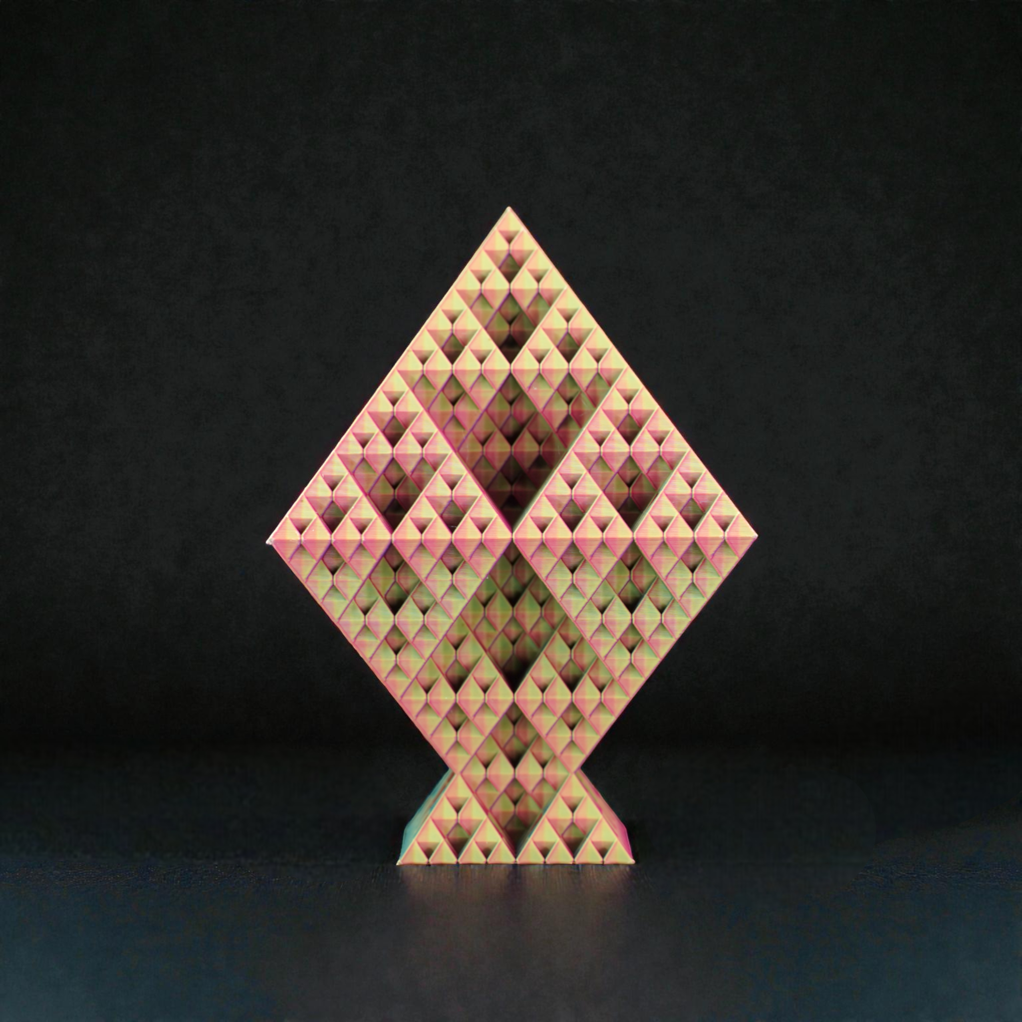 Illusion Cube - Endless Designs Desktop Sculpture