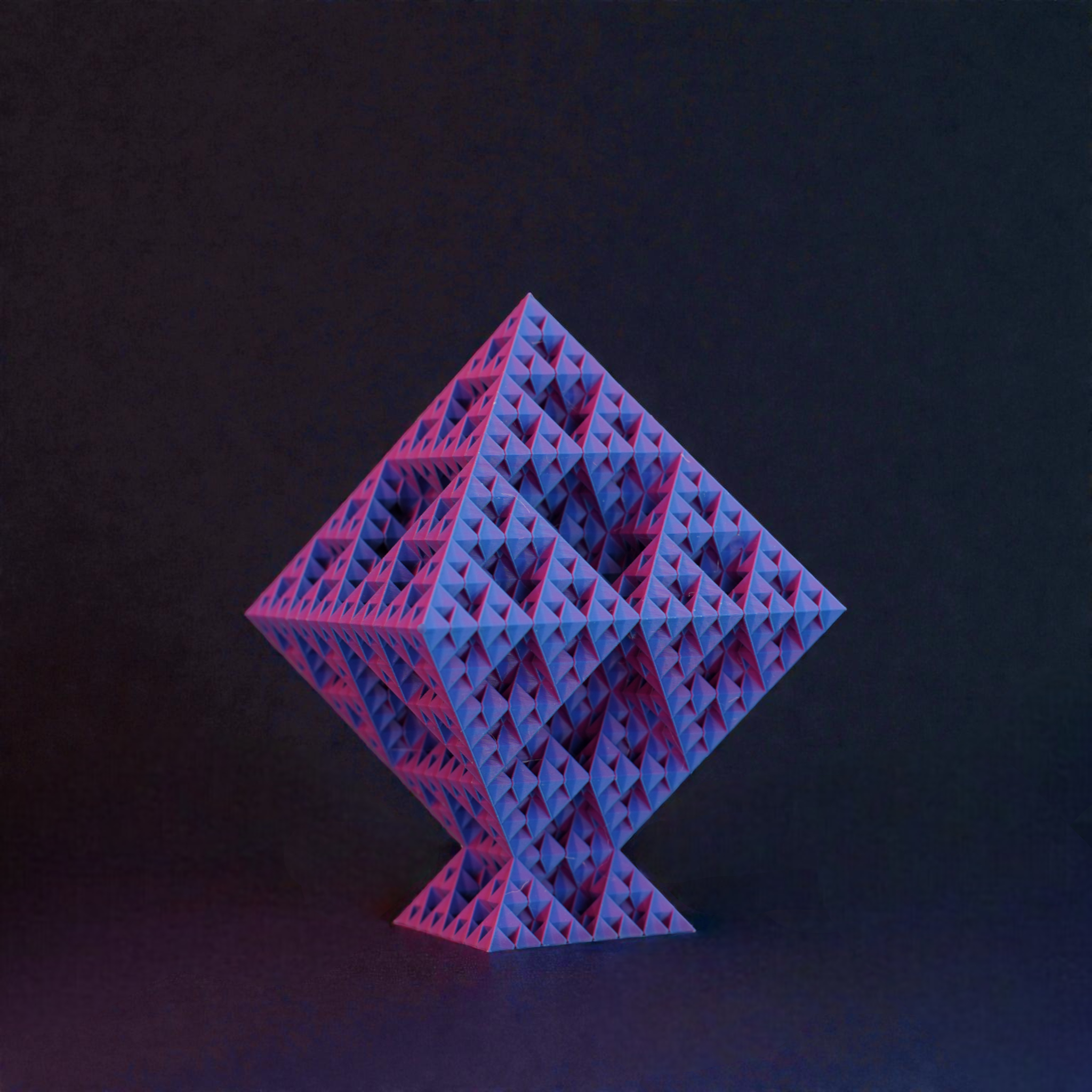 Illusion Cube - Endless Designs Desktop Sculpture