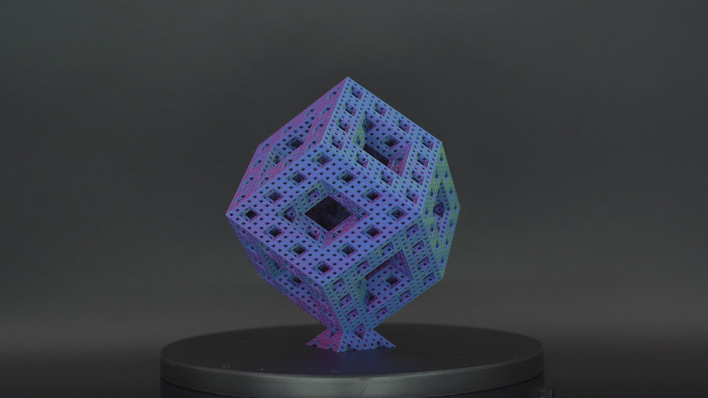 4D Cube - Endless Designs Desktop Sculpture